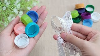 I do this and Sell it quickly  Super Recycling Idea with Plastic bottle cap  DIY [upl. by Nema596]