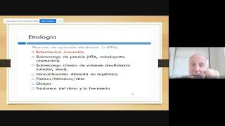 CLASE TEÓRICA  INSUFICIENCIA CARDÍACA  DR CARLOS PRESMAN  28072021 [upl. by Xeno]