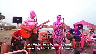 Down Under Song by Men at Work Covered by Martin Philp amp Friends [upl. by Corrina306]