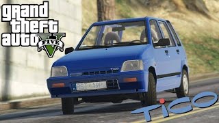 SKANDAL Daewoo Tico 티코 GTA 5 110 Tuning Parts [upl. by Wilfred]