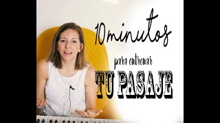 10 minutos para entrenar tu pasaje Lunes de entrenamiento [upl. by Naniac]