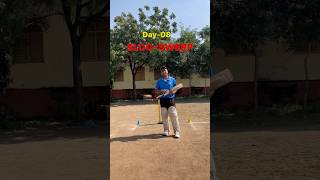 DAY 08 Slog Sweep Shot Drill shorts cricket [upl. by Ttocs]