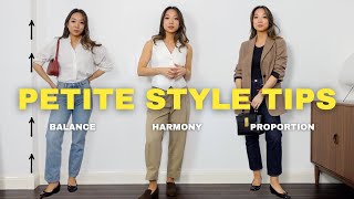 PETITE STYLE TIPS  How to Look Taller and More Balanced This Summer [upl. by Corissa]