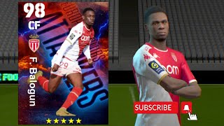 How to train F Balogun for max rating 98  European Clubs Attackers  efootball 2024 [upl. by Pros826]