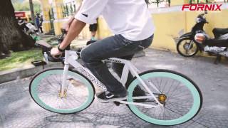 Hướng dẫn 3 kỹ năng cơ bản xe đạp Fixed Gear SKID BARSPIN STAND  FORNIXVN [upl. by Blanch]