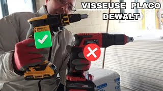 Visseuse Placo Dewalt  Efficace et Facile à Utiliser [upl. by Yrrol]