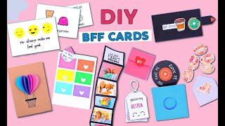 10 DIY BFF GIFT IDEAS  How To Make Special Birthday Gifts for Best Friends  Friendship Cards [upl. by Yrak893]