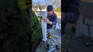 DIY  Upgrading Lolos Handrails by stoolsandtools diy handrails dewalt bensound [upl. by Tressa]