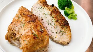 Oven Baked Chicken Breasts Fillet Recipe [upl. by Ancalin]