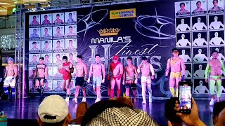 MANILAS FINEST HUNKS 2024 ● 9th Elimination Part 34 All Star Sports ● Isetann Cinerama Manila [upl. by Oyr]