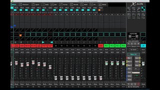 Xr18 Drum mics gain staging [upl. by Ahsaya279]