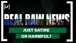 Satire or harmful conspiracies Analysing quotReal Raw Newsquot [upl. by Blithe7]