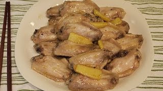 Stir fry Sweet Lime Chicken Wings a common childhood dish my parents often made [upl. by Ahen739]