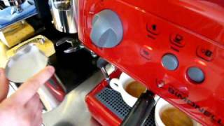 Latte art with Nuova Simonelli Oscar [upl. by Ronen]