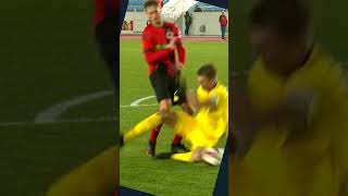 Strafstoß 😳fussball fußball pokal chemnitzerfc dresdnersc foul referee viralvideos viral [upl. by Odnama]