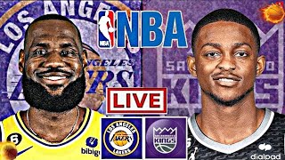 NBA LIVE LOS ANGELES LAKERS vs SACRAMENTO KINGS LIVESCORE [upl. by Lainey731]