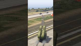 Iranian Anti Missile System Destroy Isreali Military Weapons Base Gta5 [upl. by Aihsekan]