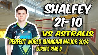 9 Pandas shalfey 2110 vs Astralis Nuke Perfect World Shanghai Major 2024 Europe RMR B  CS2 POV [upl. by Leeda727]