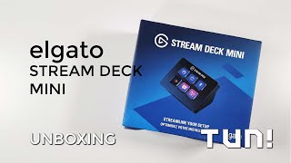 elgato Stream Deck Mini Unboxing [upl. by Anail]