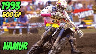 1993 500 Motocross MX GP from NAMUR [upl. by Rodie]