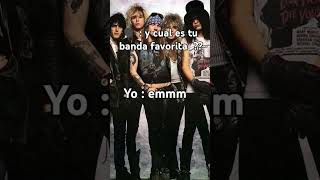 Obiooo que es GUNS G ROSES ♡♡ edit banda GUNS G ROSES rock [upl. by Terbecki]