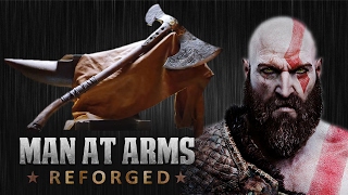 Kratos Axe  God of War  MAN AT ARMS REFORGED [upl. by Uaerraj]