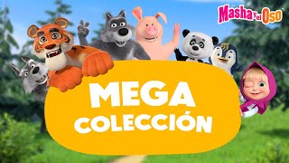 Masha y el Oso ⭐MEGA colección⭐Colección familiar 🤗🥰 Dibujos animados 🎬 Masha and the Bear [upl. by Ehlke]