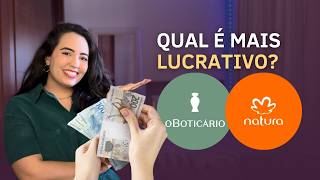 Natura ou Boticário Qual Marca é Melhor para Lucrar Comparativo para Revendedores Renda Extra [upl. by Cass]