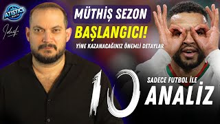 AYNI PERFORMANSLA 10 Ağustos Cumartesi ve 11 Ağustos Pazar 2024 İddaa Tahminleri  Atistics TV [upl. by Aicened761]