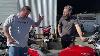 Triumph Rocket 3 Competition Werkes Exhaust Demo [upl. by Netta]