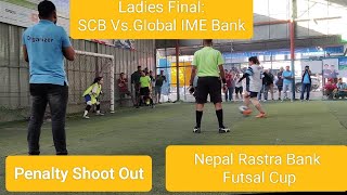 VlogNepal Rastra Bank Interbank Futsalcup2080Ladies Final Penalty shootoutSCBvsGlobal IME Bank [upl. by Tonia236]