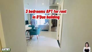 Nha Trang Apartment 3 bedrooms APT for rent in D’qua building AH1181 [upl. by Diley629]