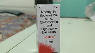 Full Hindi Otiflox ear drops ear pain infection [upl. by Schott]