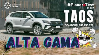 PlaneroTest  VW Taos Comfortline 250 TSI [upl. by Marquis]