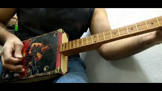 afinação padrão GDG Cigar box guitar [upl. by Ycnaffit737]