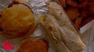 ASMR CHICKFILA BREAKFAST MUKBANG EATING SOUNDS ASMR EATING SOUNDS [upl. by Goodhen]