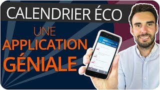 CALENDRIER ÉCONOMIQUE  L’application GÉNIALE pour être ALERTÉ GRATUITEMENT sur son SMARTPHONE [upl. by Willin]