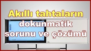 Akıllı tahta dokunmatik sorunu ve çözümü [upl. by Artenek]