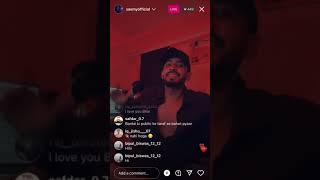 Saemy live diss Aman kalakaar and Minaj Khan 🤬 [upl. by Matias]