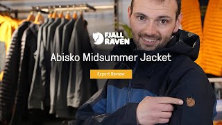 Fjallraven Abisko Midsummer Jacket  Mens Expert Review 2022 [upl. by Meldoh]