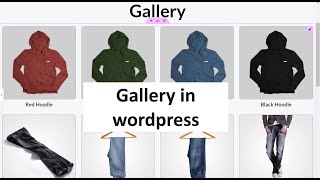 How to create gallery in wordpress website for free using elementor [upl. by Chaim605]