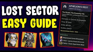 Aphelions Rest Master and Legend Lost Sector Guide  Destiny 2 [upl. by Sicnarf]