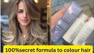 Hair colour secret techniques blonde hair  salon hair colour secret with noor🦋 [upl. by Eelarat755]