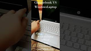 Windowslaptop vs Chromebook [upl. by Enyawed]