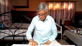 Rabindrasangeet on keyboard Elem natun deshe [upl. by Annaeel675]