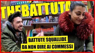 Battute Squallide alle Commesse  theBattuta tra la Gente  Candid Camera  theShow [upl. by Brightman941]