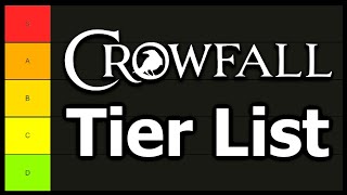 Crowfall Tier List  The Best Classes and Worst Classes Ranked Crowfall Commentary [upl. by Enomal825]