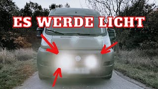 DIY Zusatzscheinwerfer am Campervan Fiat Ducato [upl. by Phelan516]