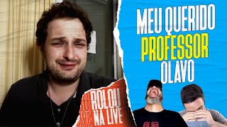 REACT Paulo Kogos se desespera ao falar de Olavo de Carvalho  Galãs Feios [upl. by Aubarta]