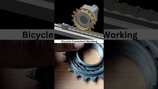 Byecycle freewheel working mechanicalengineering mechanical technology youtubeshorts [upl. by Chilton347]